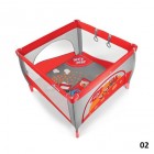 Детский манеж Baby Design Play 2012 red-02